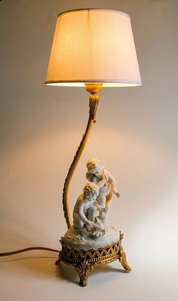 French lamp in Louis XV style