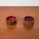 Small modern Danish studio pottery bowls from the mid-century, 1960s, set of 2.