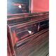 1980s classic bookcase of high italian craftsmanship from the 80s with tv shelf or bar