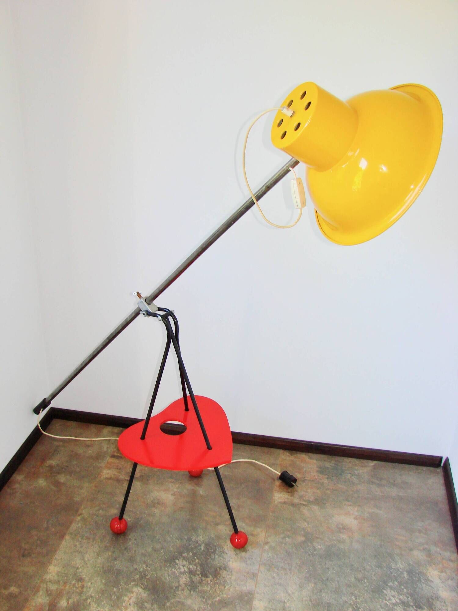 Lampadaire, Pologne, années 1960.