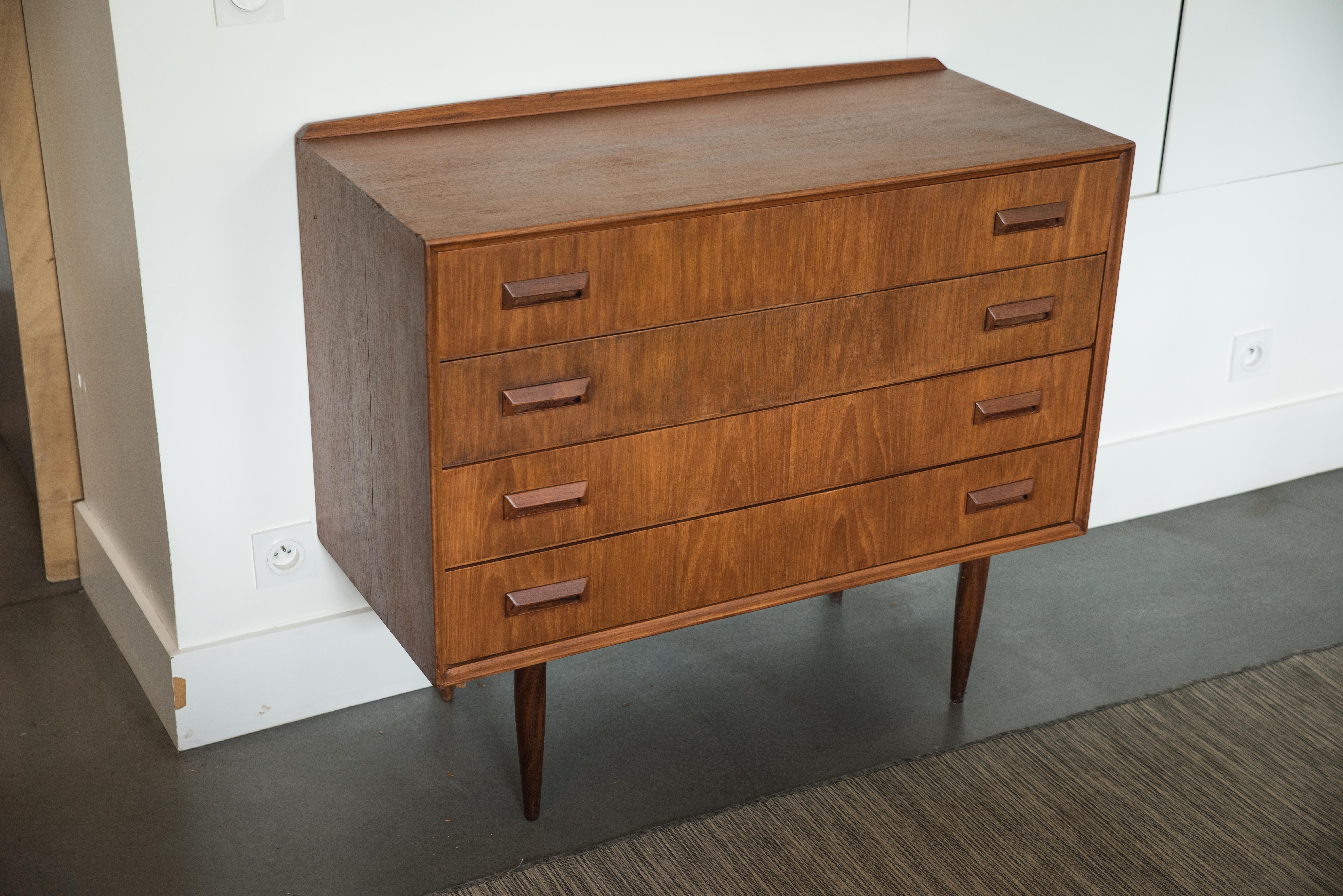 Scandinavian teak dresser