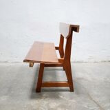 Vintage wooden bench