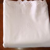 Old monogrammed sheet