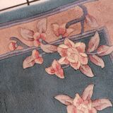 Tapis Vintage Art Déco Chinois Fait Main – 61 x 121 cm - 1C1030