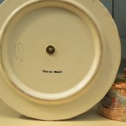 Vallauris Aegitna Saltalamacchia cheese platter made in France / Thistle model / 50s