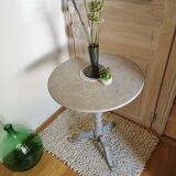 Shabby chic pedestal table