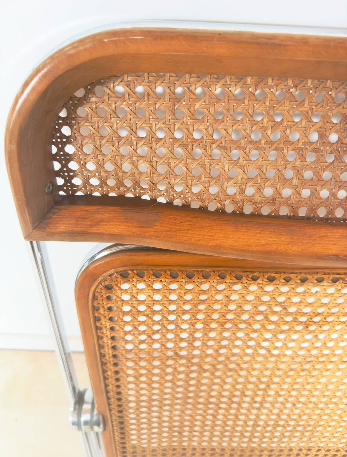 Ensemble de 5 chaises « Plia » par Giancarlo Piretti pour Castelli