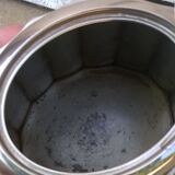 Silver metal teapot WMF year 1960