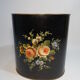 Napoleon style sheet metal basket 3 floral decoration