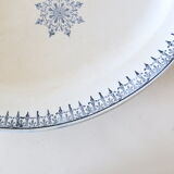 Oval dish, Saint Amand, iron earth