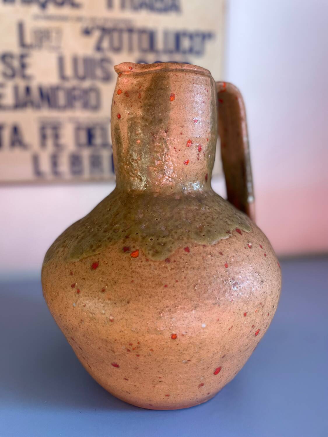 Cruche brutaliste céramique corse c.1960