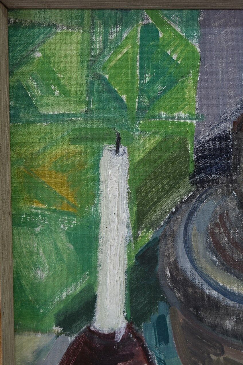 Eric Julius Svensson (1920-1995), Swedish Modern Painting, 1962, Oil on Canvas