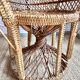 Fauteuil Emmanuelle en rotin
