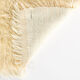 Pure merino wool rug shaggy handmade 140 x 222 cm