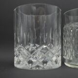 Set of 4 mismatched whiskey glasses