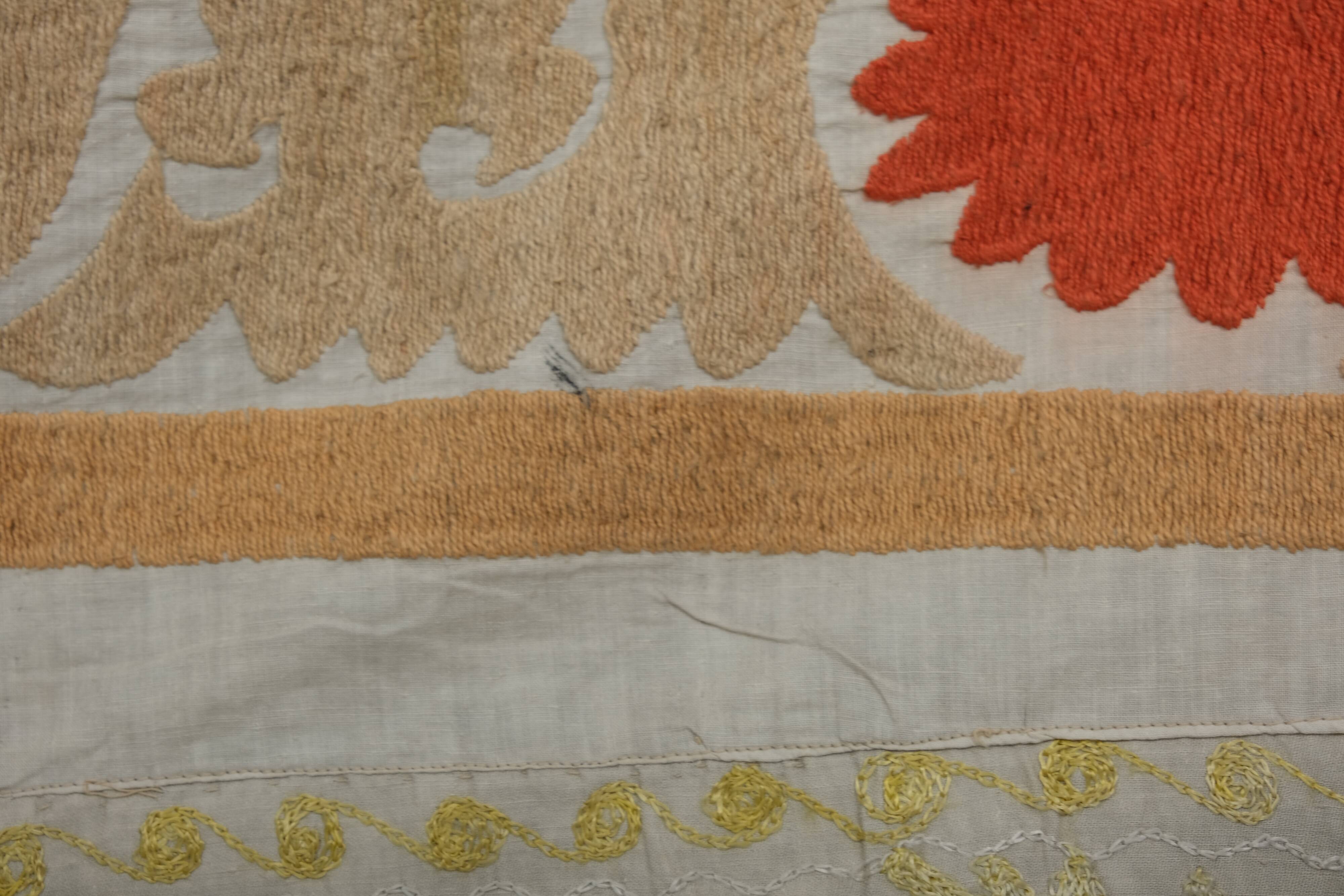 Hand knotted rug, vintage Turkish rug 152x175 cm