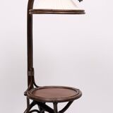 Fantastic Rattan Floor lamp and table 1970s
