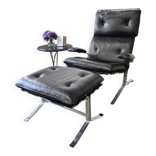 Fauteuil lounge vintage / fauteuil une place 'the Joker pour Airborn'