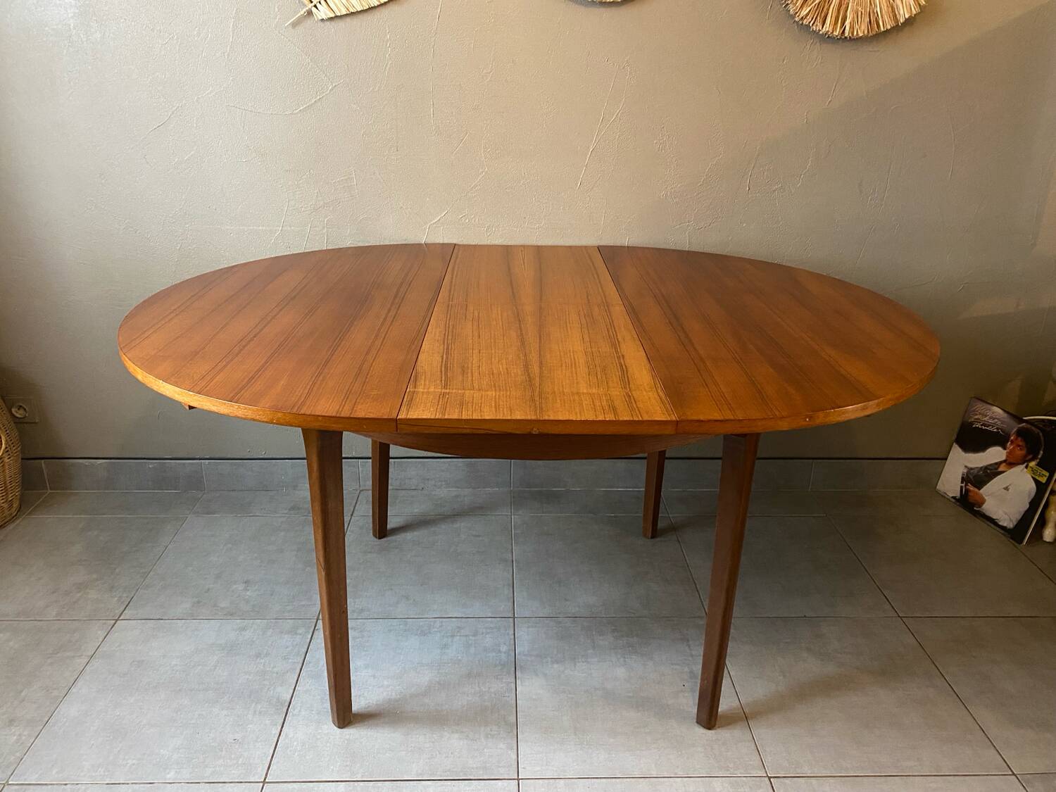 Vintage round table from the 60s