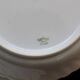 6 vintage white twisted porcelain soup plates from Limoges Haviland