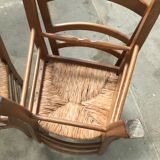 Rustic mulched chairs