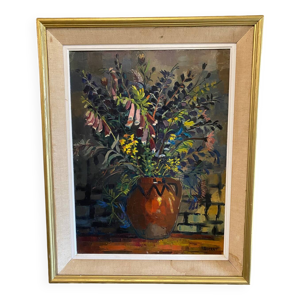 Huile sur toile André