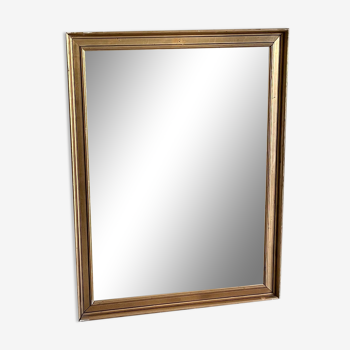 Miroir cadre doré 76,5x58cm