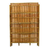 Bamboo Folding Campaign Shelves, France 1920s