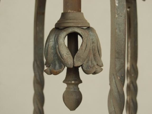 Lustre en fer forgé