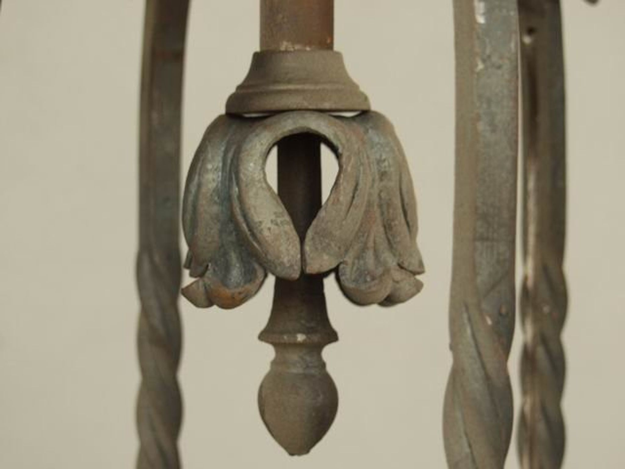 Lustre en fer forgé