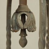 Wrought iron chandelier