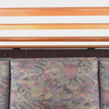 1960s Three seater Danish design sofa with wooden frame made of cherry