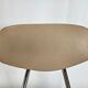 Ensemble de quatre chaises en fer et skai 1970