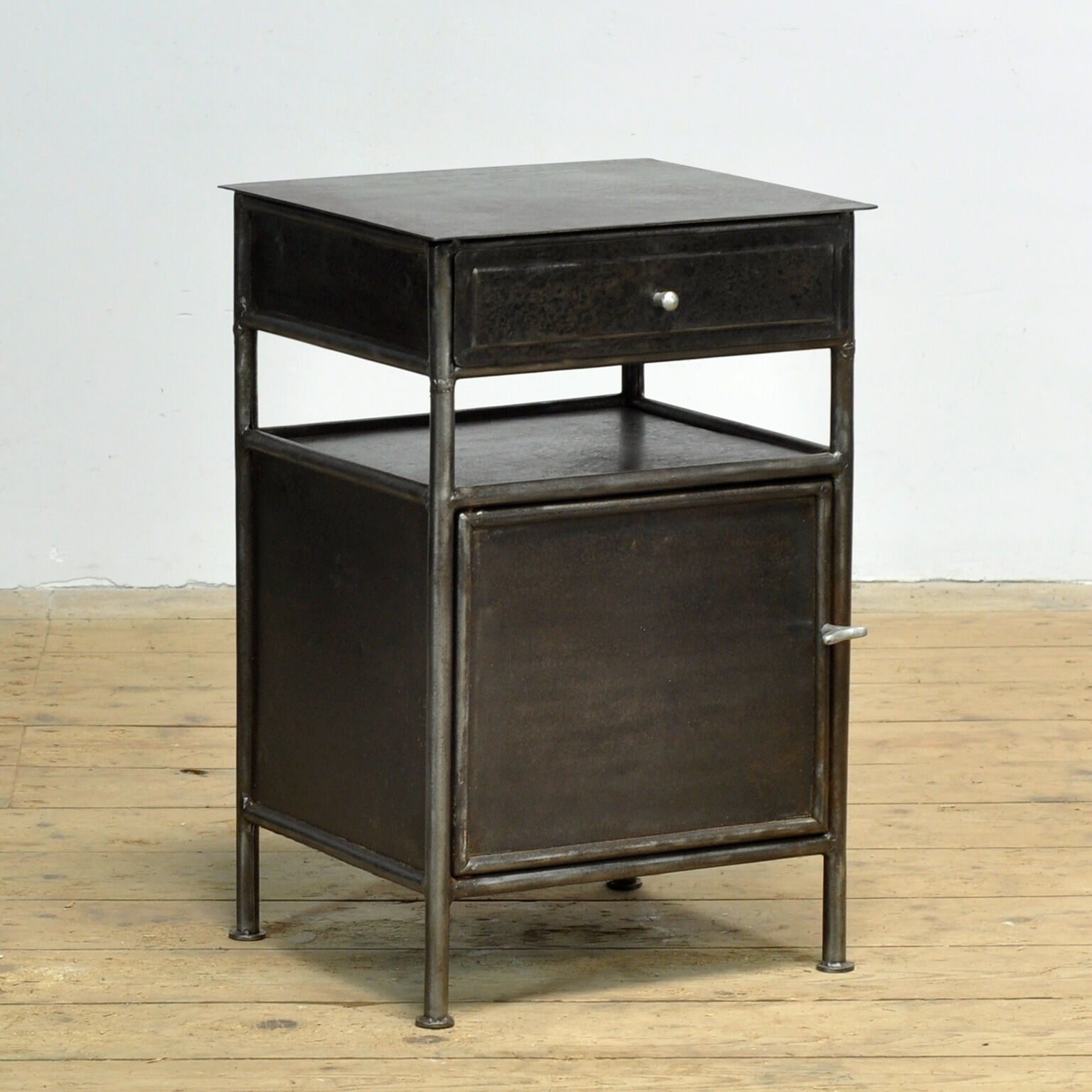 Iron Nightstand, circa 1920