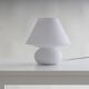 Lampe en verre en forme de champignon Modèle 6249 par Glasshütte Limburg