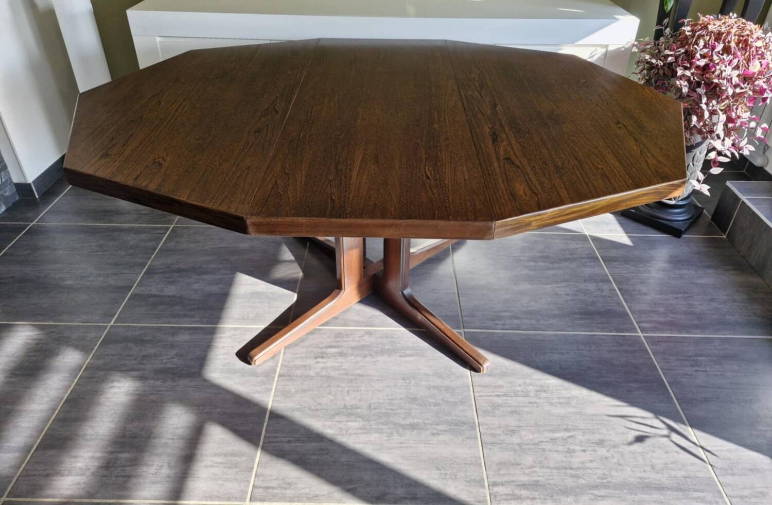 Vintage Monopoly Extendable Table, 1970s