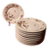 10 assiettes dessert Pillivuyt décor oiseau de feu