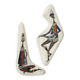 Pair of free-form dishes from Sesto di Fiamma, Italy, 1950s