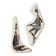 Pair of free-form dishes from Sesto di Fiamma, Italy, 1950s