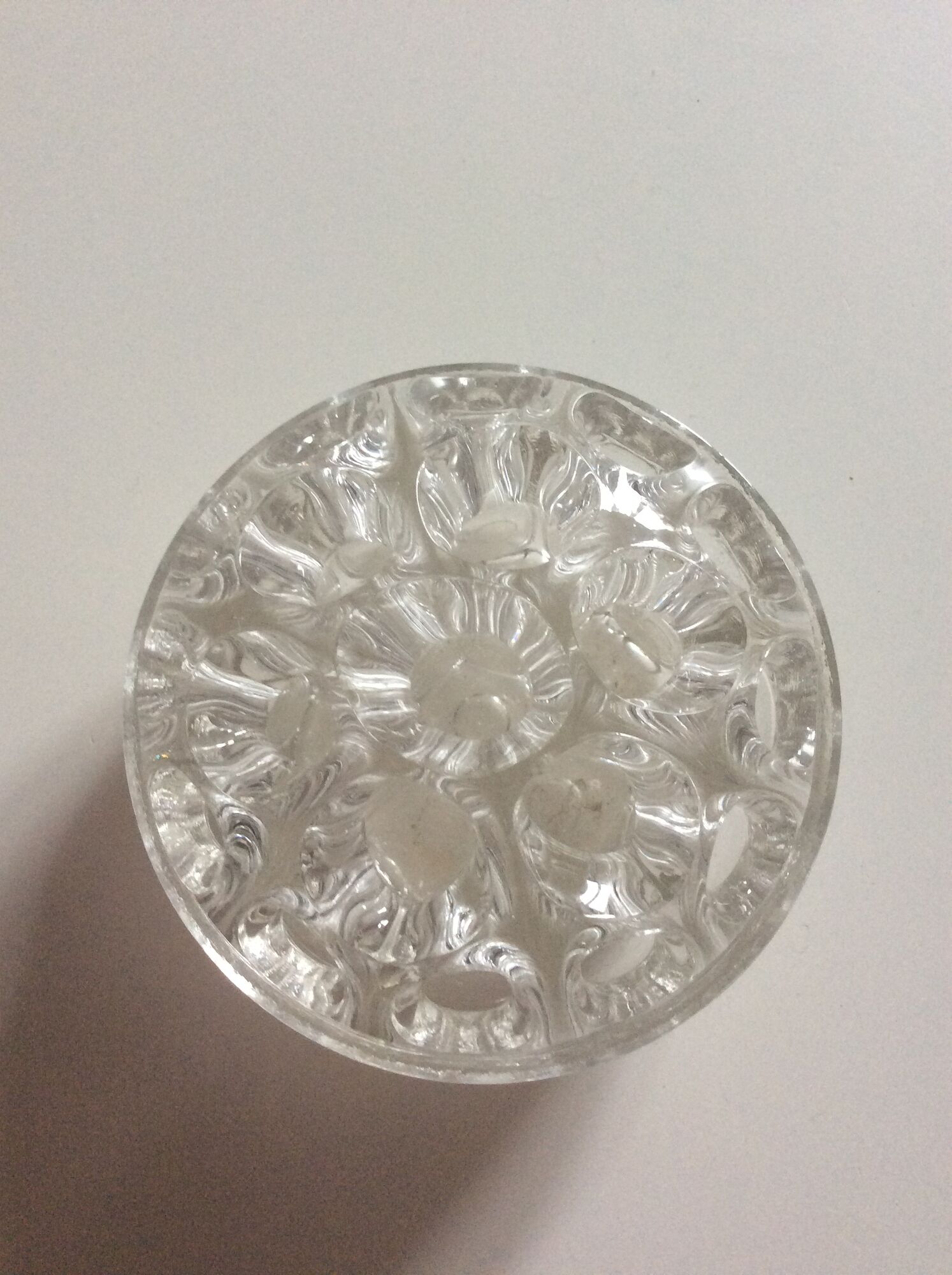 Vintage 70s glass spades made in France -Reims