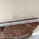 Large Louis XV Style Red Marble Fireplace - 19th Century - Width 1