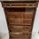 Napoleon III secretary in Louis XVI style made of mahogany, 19th century.