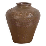 Petit vase ancien en céramique émaillée (c.1900)