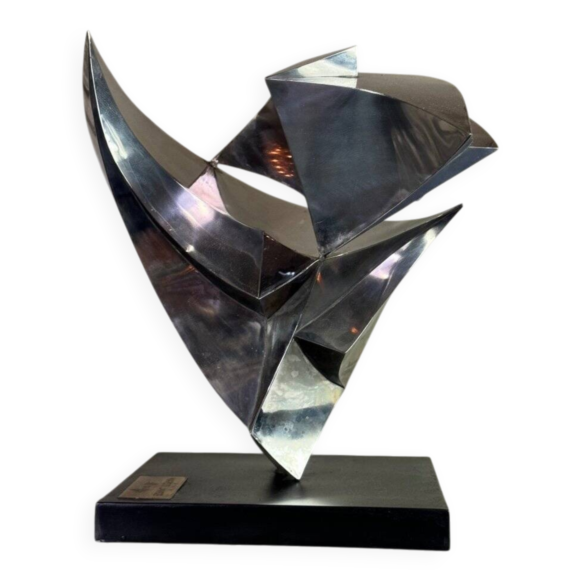 Steel sculpture, Janos Maróti, Hungary, 1984