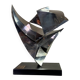 Steel sculpture, Janos Maróti, Hungary, 1984