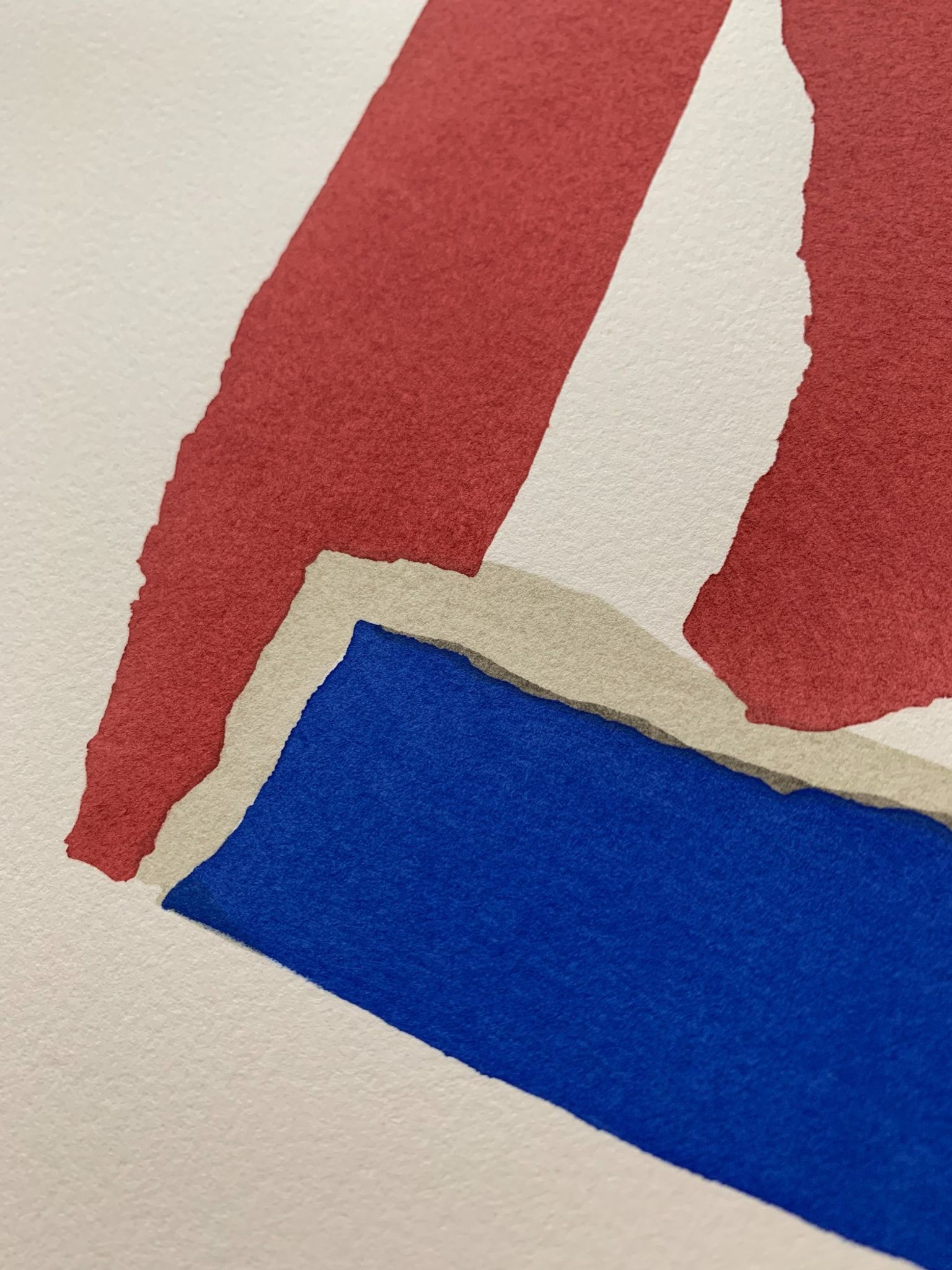 Affiche d'exposition par Nicolas DE STAEL, Institut français d'Athènes, 1981