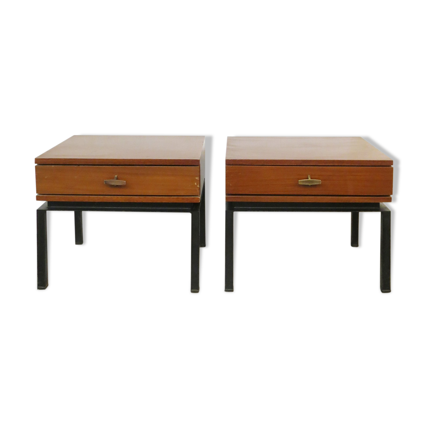 Pair of Marcel Gascoin bedside tables