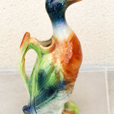 Saint Clement earthenware duck pitcher