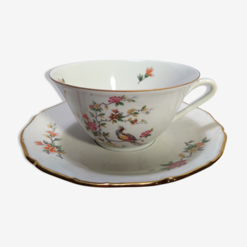 Porcelain cup of Limoges