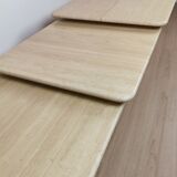 Side tables in travertine 70s